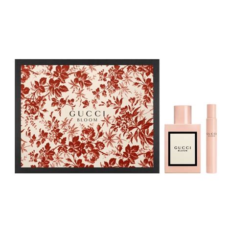 gucci blooms print|gucci perfume bloom gift set.